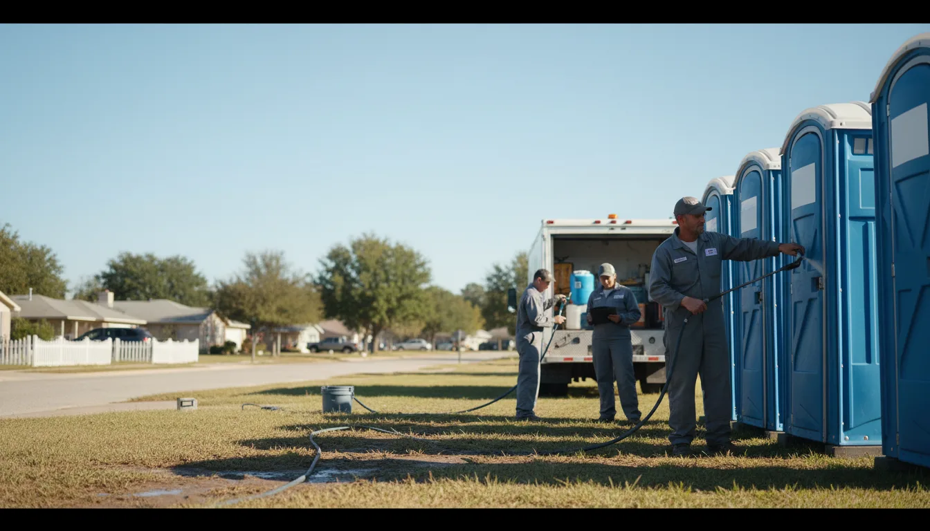 Long-Term Portable Toilet Rental in Berlin, GA near me
